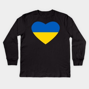Ukraine Kids Long Sleeve T-Shirt
